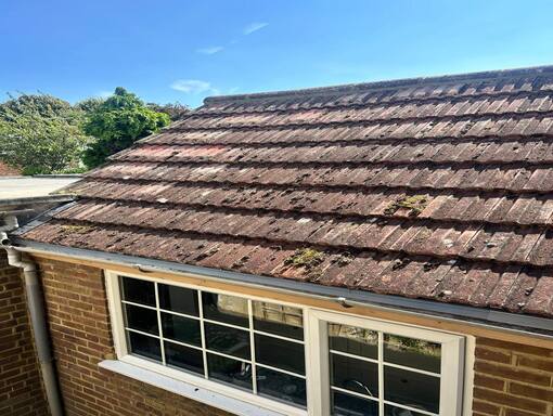 Peterborough Roofing Services 2 This is a photo of a roof needing repair in Peterborough