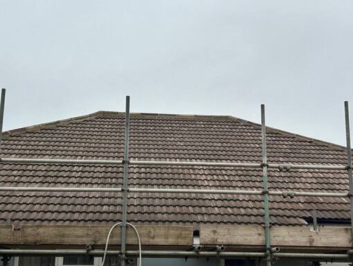 Peterborough Roofing Services 4 This is a photo of a roof being installed in Peterborough. Installation carried out by Peterborough Roofing Services
