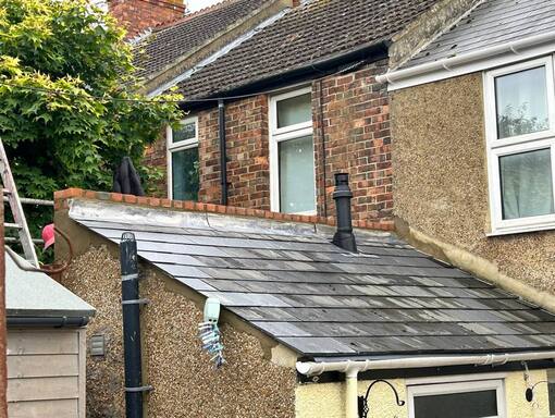 Peterborough Roofing Services 7 This is a photo of a roof installed in Peterborough. Installation carried out by Peterborough Roofing Services